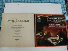D. Oistrakh: Katchaturian  -Beethoven : concertos -  2 LP -Livraison Gratuite