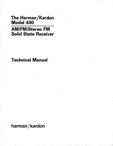 Service manuel instructions - service, d'instructions