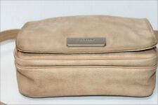 TEXIER Sac Besace Cuir Beige