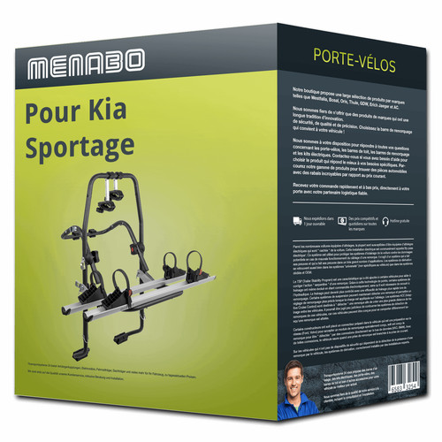 Porte vélo menabo stand - menabo, 2