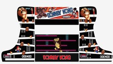 Stickers Bartop - Modèle Donkey Kong