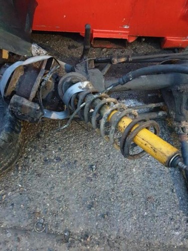Pont avant complet land rover - pont,