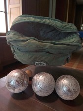 Triplette vintage boules de