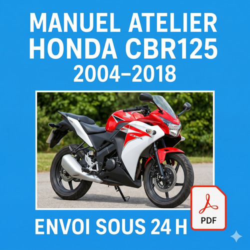 Manuel atelier honda - honda, cbr125