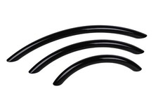 Poignée de Meuble Noir en Arc