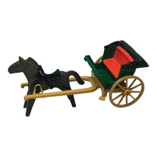 sympa calèche docteur 3481  playmobil ( ville, 1900 , belle epoque   ) 2779