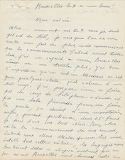 Édith PIAF - Lettre