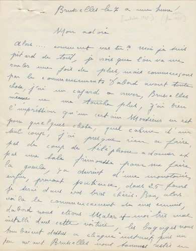 édith piaf lettre - Édith,
