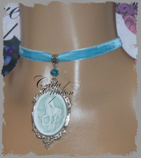 Camée Licorne Ras De Cou