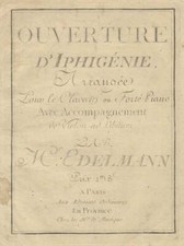 Gluck / Ouverture D'Iphigénie
