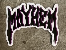 MAYHEM SURFBOARDS STICKER LOST