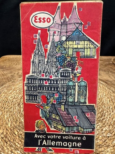 Ancienne carte routière - ancienne,