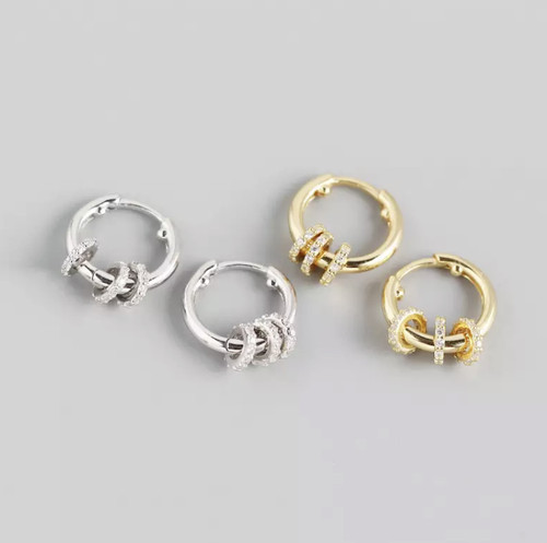 Créoles argent 925 - , bijoux