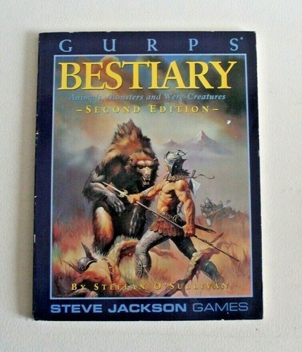 Gurps bestiary second - gurps,