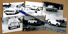 Lot 6 Photos Originale FIAT 850S 850 S ALFA ROMEO GIULIA Rallye Maroc *Brochure