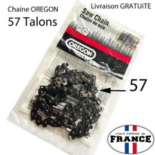 Chaine  tronçonneuse  3/8  1.3  57 maillons entraineurs 40 cm coupe