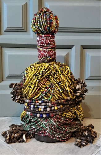 Statue africaine ancienne - africaine,