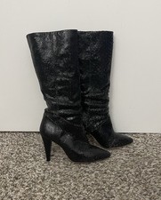 IRO PARIS Black Crackle