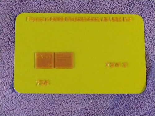 Plaque validation billet - de, de