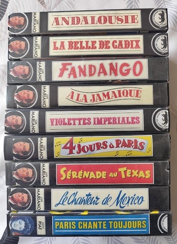 Lot vhs rené chateau - rené,