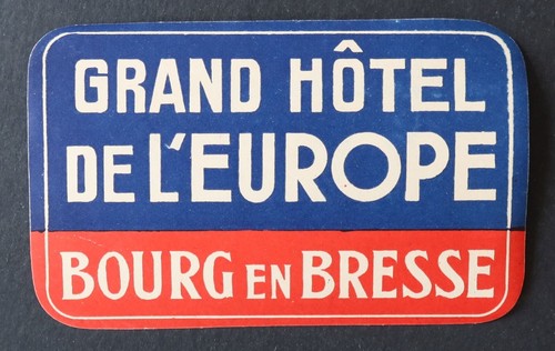 Ancienne étiquette grand - ancienne,