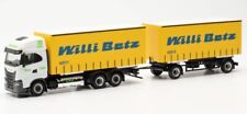 Herpa 315913 - Camion Iveco S-Way LNG remorque bachée Willi Betz - HO (1:87)