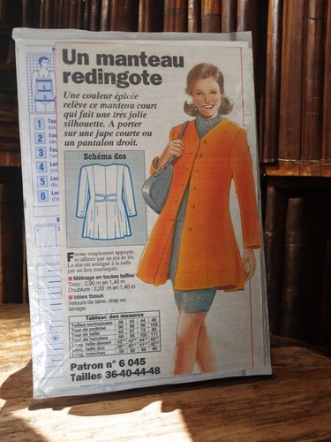 Patron couture manteau