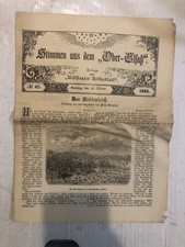 Journal / Vieux Papier Du Samedi 20 Octobre 1895