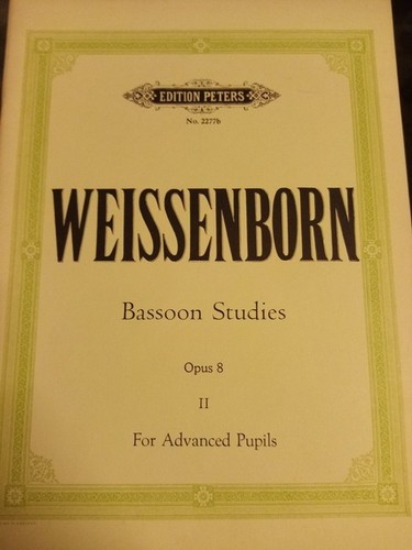 Julius weissenborn études - weissenborn,