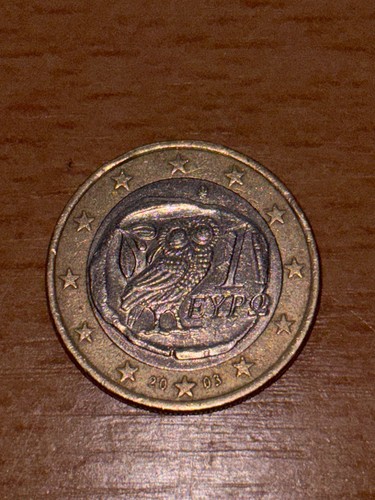 Pièce euros rare hibou - euros,