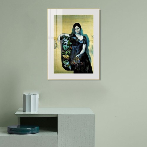 Framed canvas art 1917 - canvas,