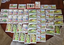 Lot De Cartes Anciennes Jean De La Fontaine.editions Éducatives Vintage
