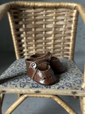 Chaussures En Cuir Marron