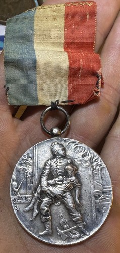 Médaille décoration sapeurs - décoration,