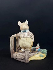 Villeroy & Boch Foxwood Tales figurine souris bateau Brian Paterson 1994