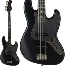 Marque basse électrique noire Fender Limited Hybrid II Jazz Bass Noir