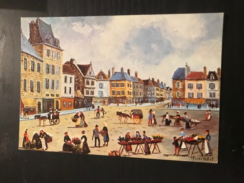 Carte double claude - cp,