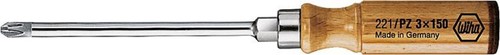 Tournevis pozidriv bois - pozidriv,