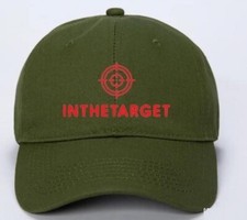 Casquette Kaki militaire Brodée InTheTarget