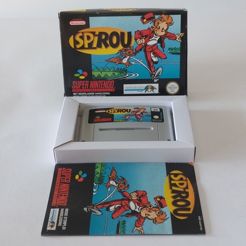 Spirou jeu super nintendo - spirou,