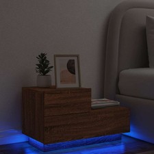 Table de Chevet avec Lumières