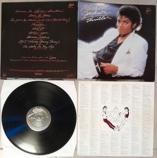 LP Michael Jackson Thriller (12" LP Mexique & Insert Hollande - 1982)