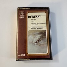 DEBUSSY - jeux boulez - Cassette audio - K7 - Tape