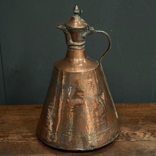 Cruche cuivre orientale - cruche, en