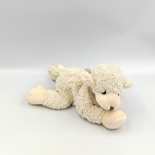 Doudou peluche mouton blanc