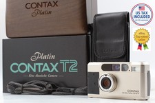 Bel appareil photo en boîte [NEUF] CONTAX T2 Limited Platinum Film Camera fro...