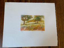 LITHOGRAPHIE  SIGNE KERFILY