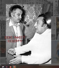 PHOTO DE GEORGES BRASSENS ET