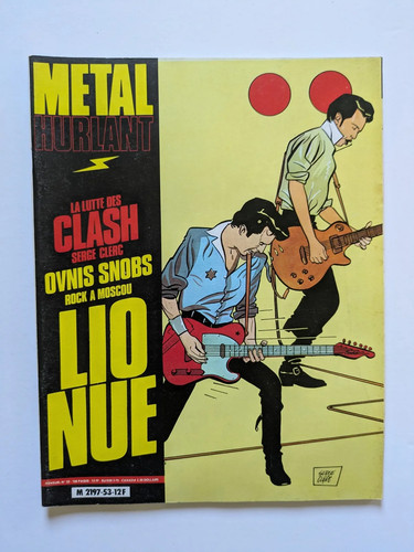 Métal hurlant 1980 - métal,