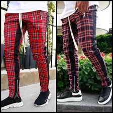 Pantalon carreaux écossais